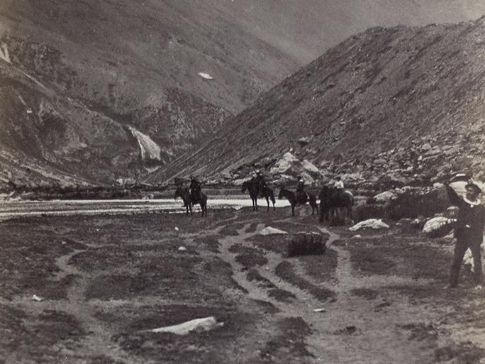 Segundo desfiladero del valle del Yeso