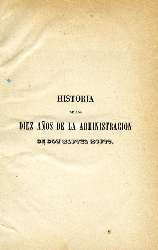 Historia de la administración de Manuel Montt