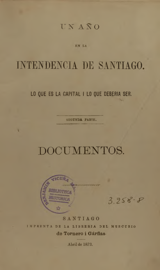 Un año en la Intendencia de Santiago